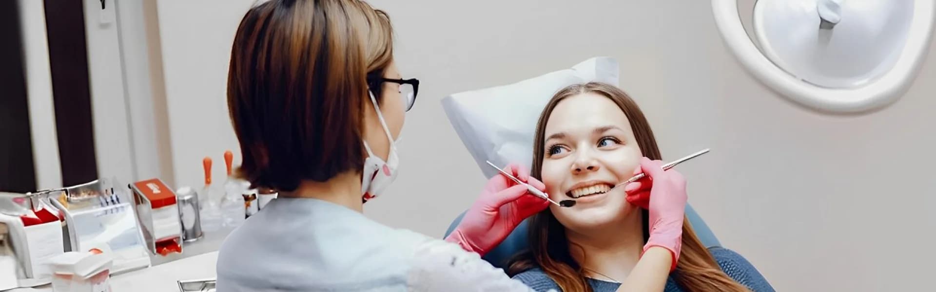 Preventative dental checkup at Dr. Patel Dentistry in Ajax, ON